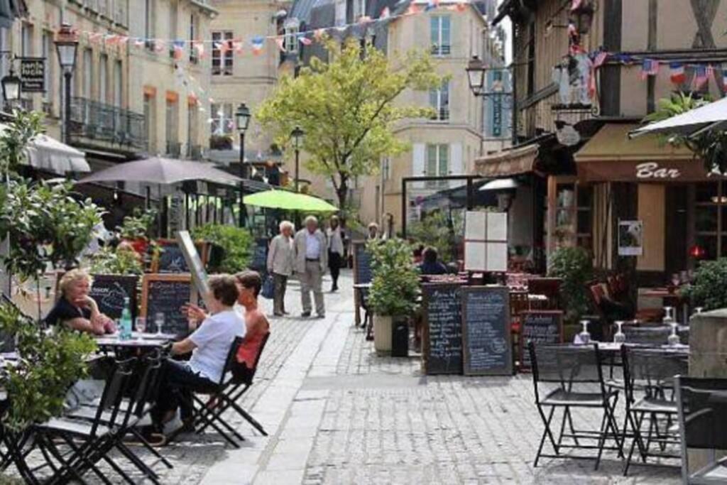 Appartement Avec Jardin Au Pied Du Centre-Ville 凯恩 外观 照片